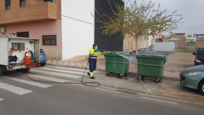 limpieza contenedores almussafes