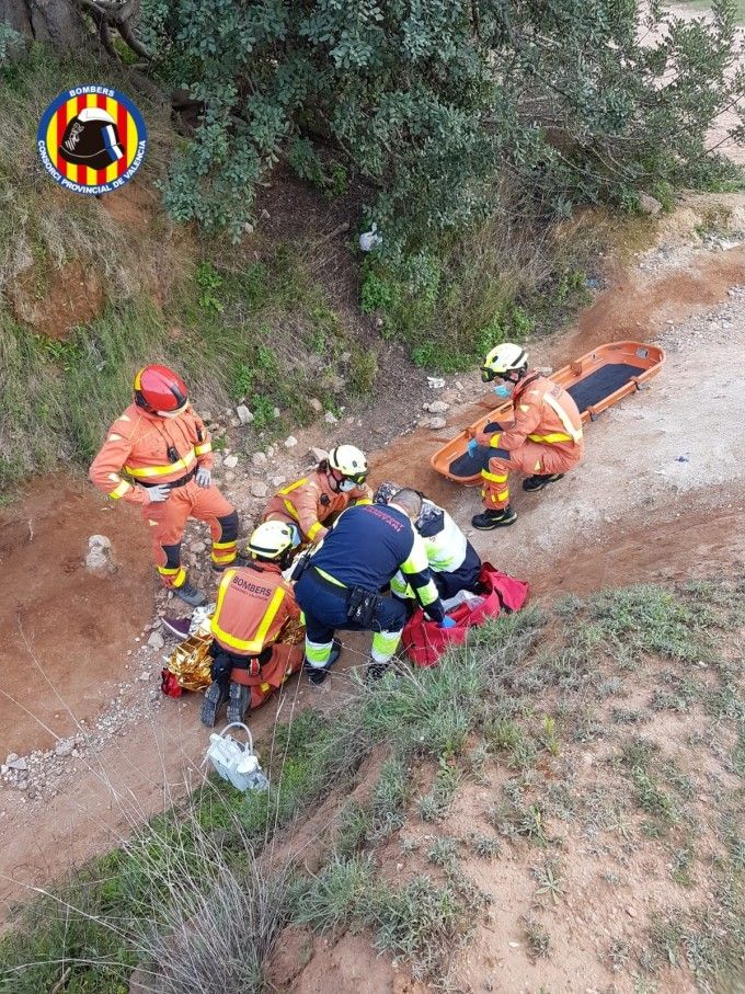 rescate montaña bomberos