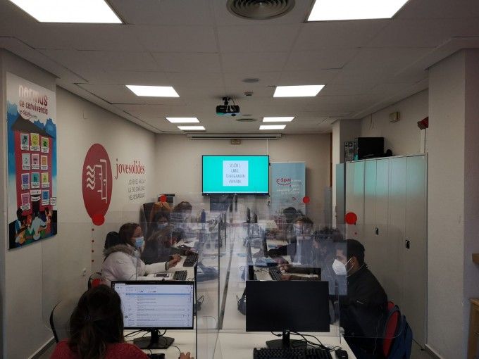 Espacio de Jovesólides en La Coma