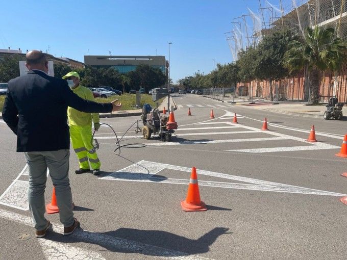 mejoras pintura vial massamagrell
