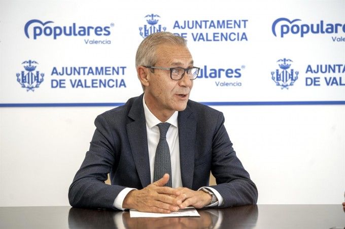 El concejal del PP Santiago Ballester