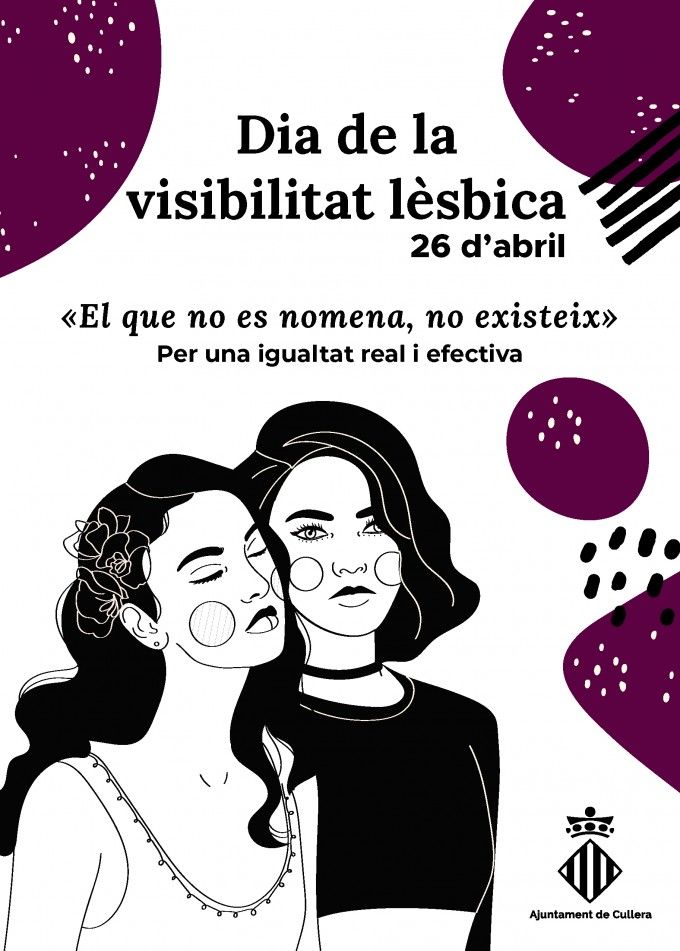 Cartel Visibilidad lesbica