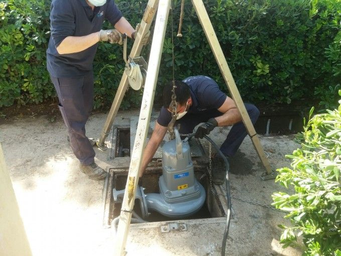 Trabajos Estación de Bombeo Mas del Rosari