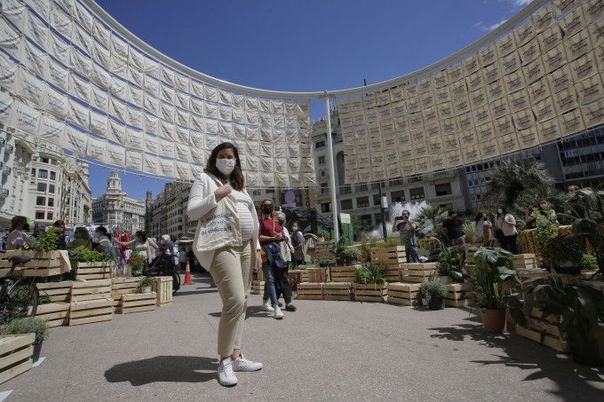 Sandra Gómez en 'La Valentina' de València, en l'edició anterior