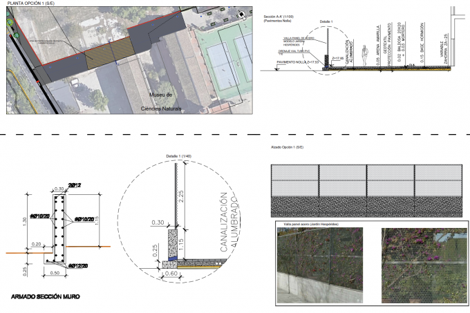 planos apertura botánico