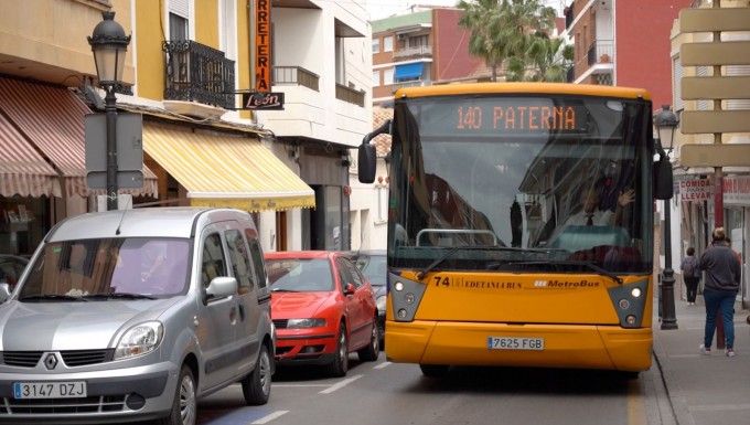 Línea de autobús de Paterna a Valencia