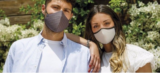 Mascarillas reutilizables valencianas