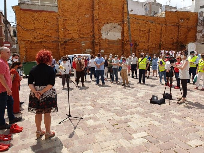 Sueca reivindica lucha contra violencia genero