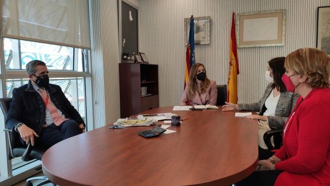 Reunión Mancomunitat Horta Sud y Secretaria Aut. Emergencias