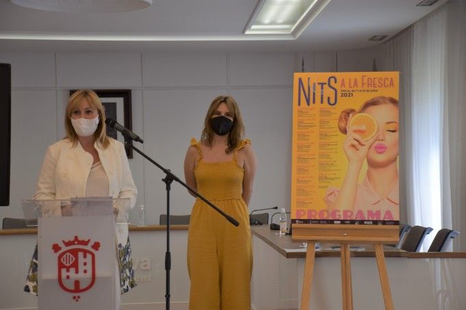 Xelo angulo y Raquel Nits a la Fresca xàtiva