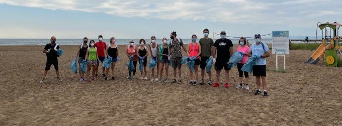 recogida residuos playa massamagrell