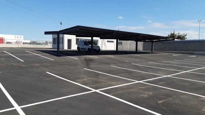 Imagen del nuevo depósito de vehículos de Paterna