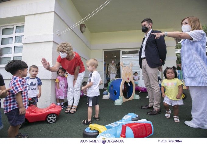 inicio curso gandia escuela colegio niños