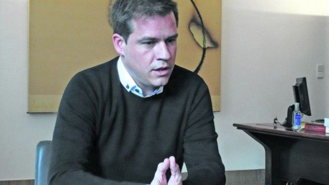 L'alcalde de Xàtiva, Roger Cerdà