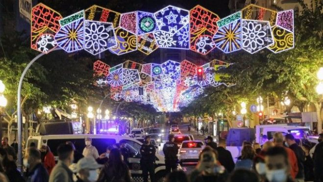 Luces de Navidad en València