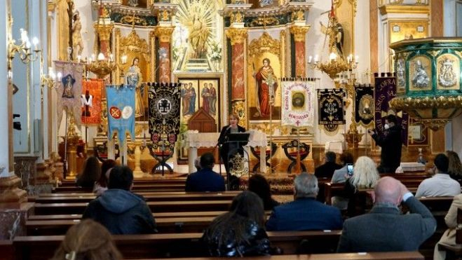 Un dels actes de la Setmana Santa de Benetússer en una edició d'un any anterior