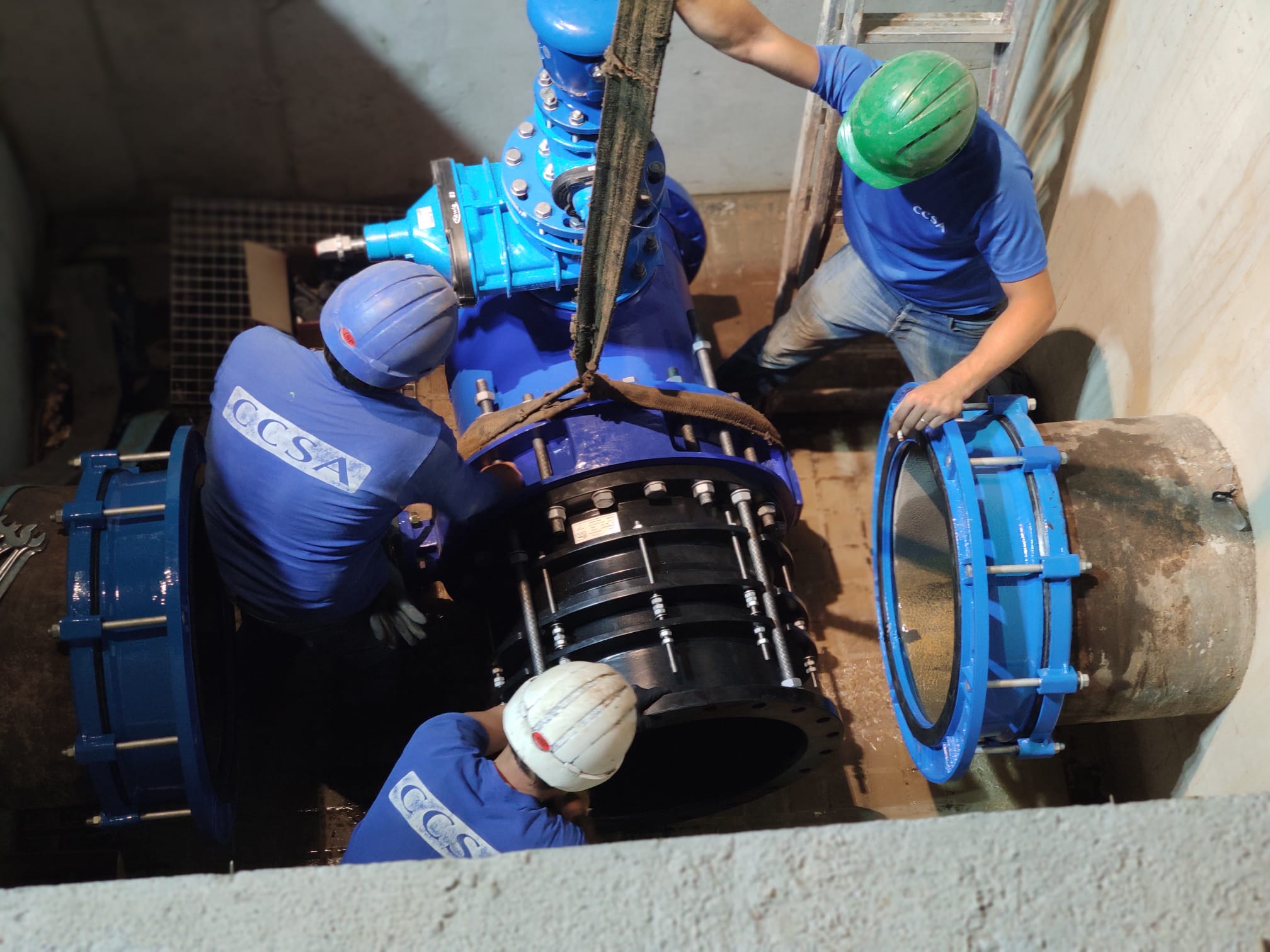Adecuación de la red de agua potable en Catarroja