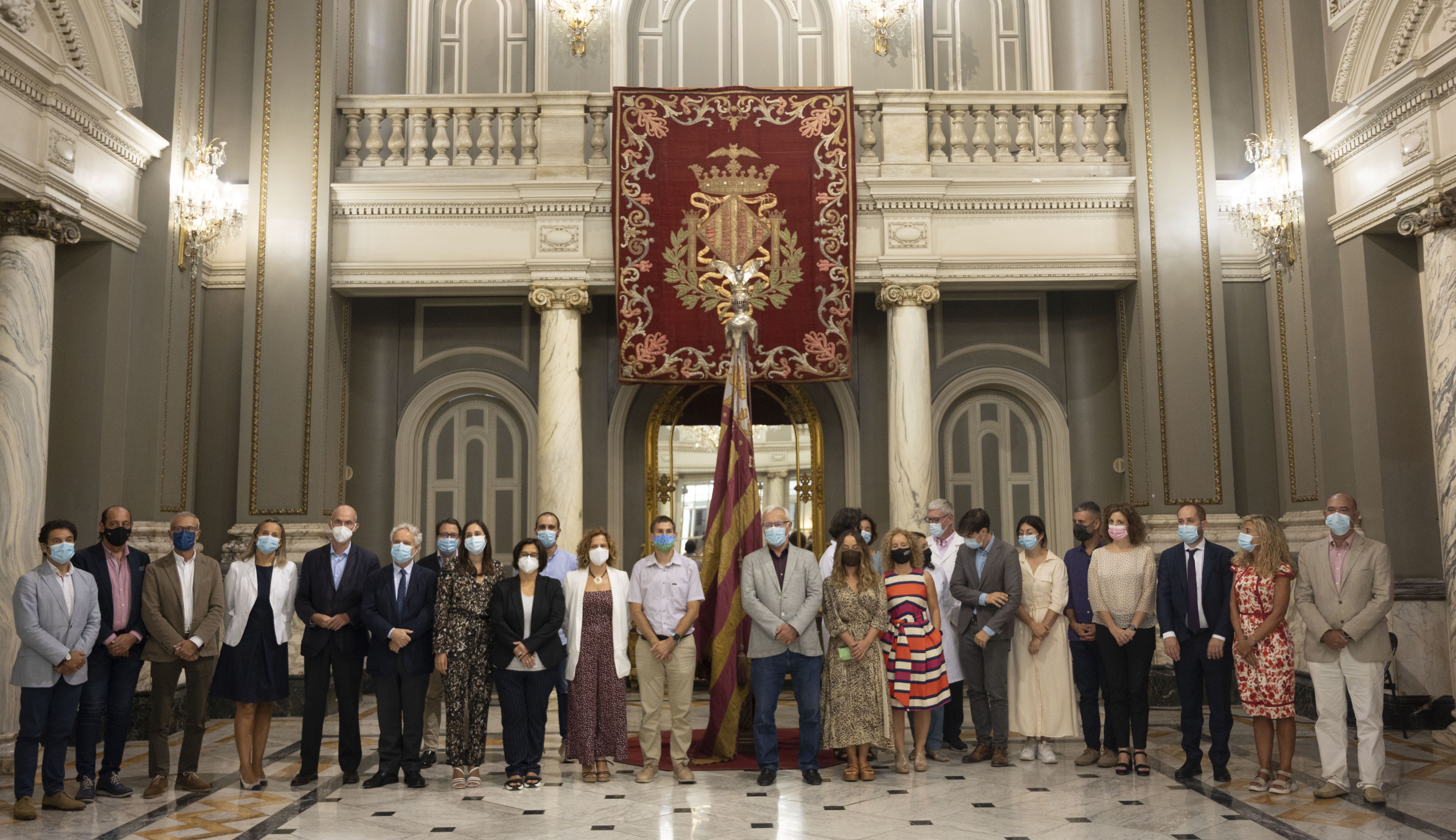 Recepción de la Senyera