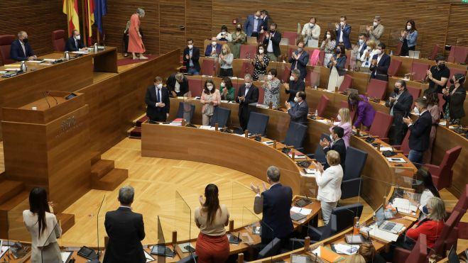 Les Corts, tras la intervención de Puig