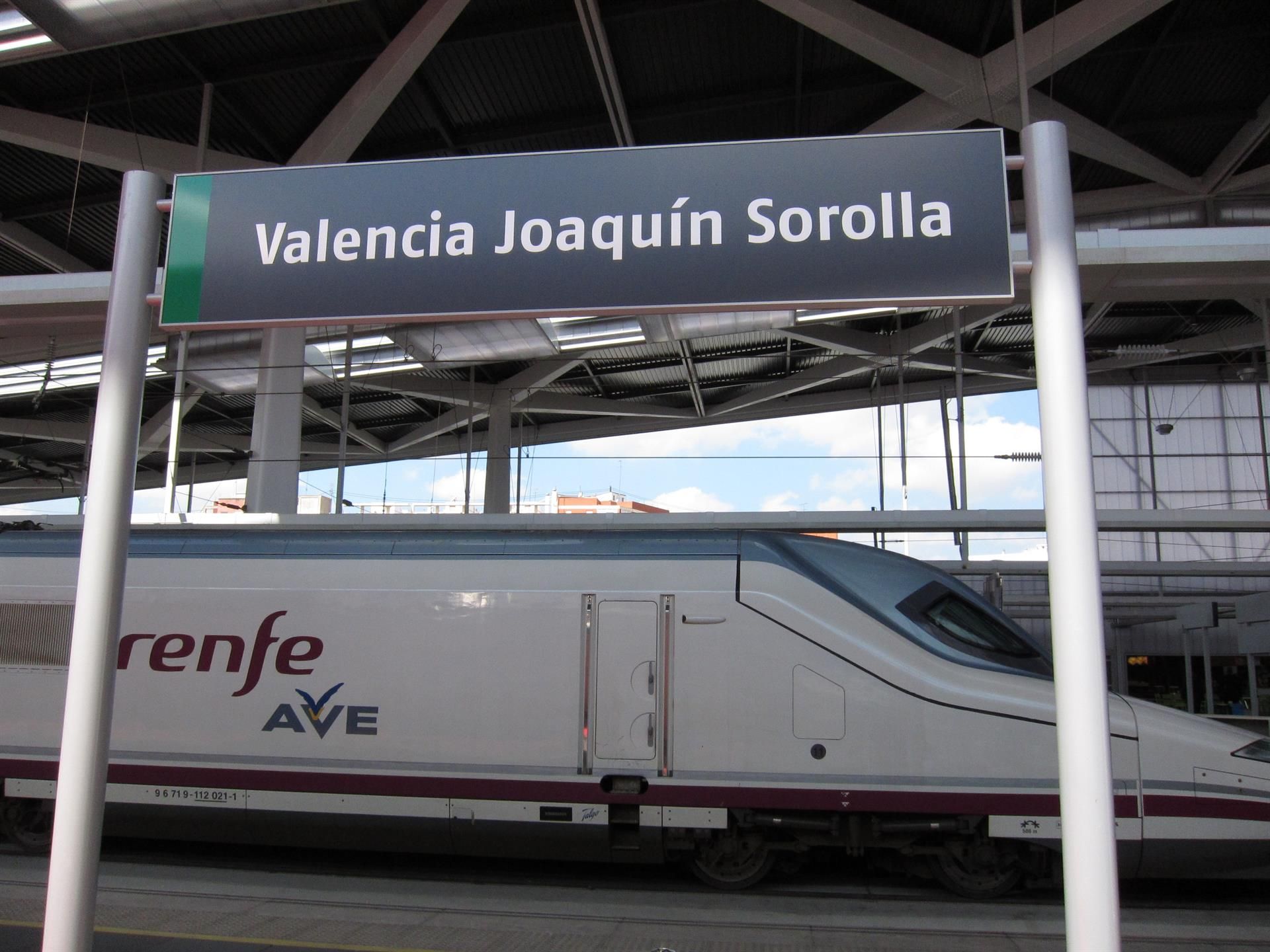 Estación Joaquín Sorolla de Renfe