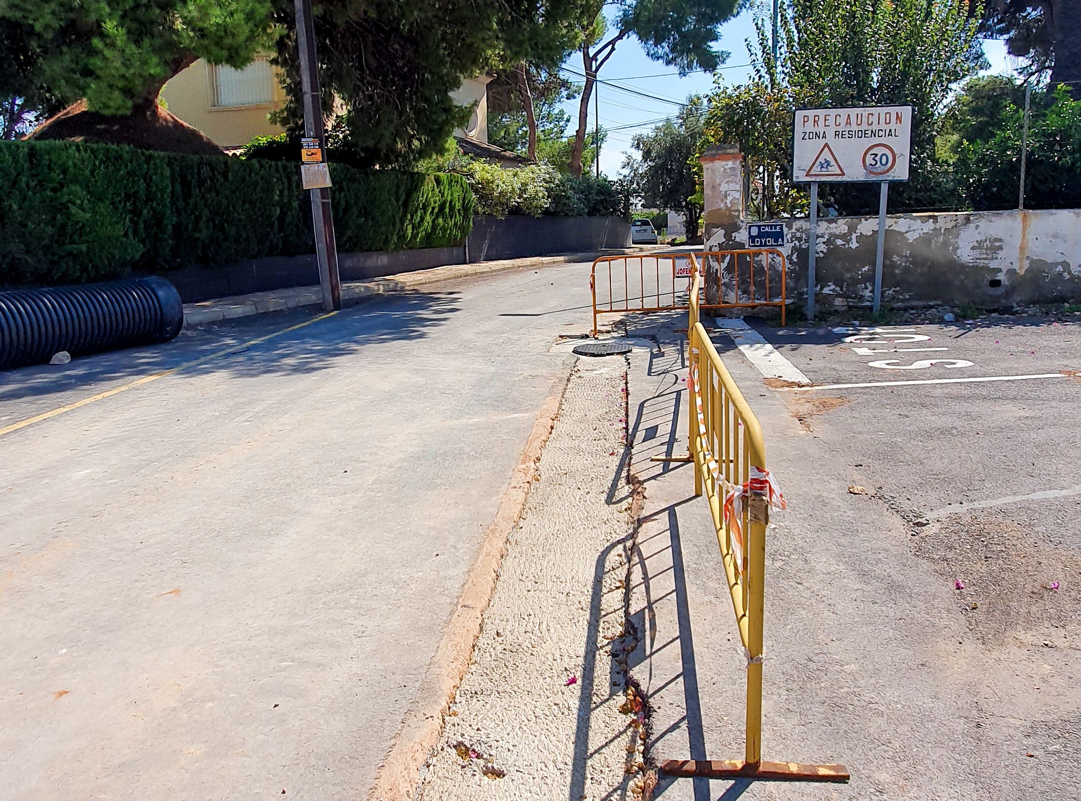 Red de agua por Montehermoso 