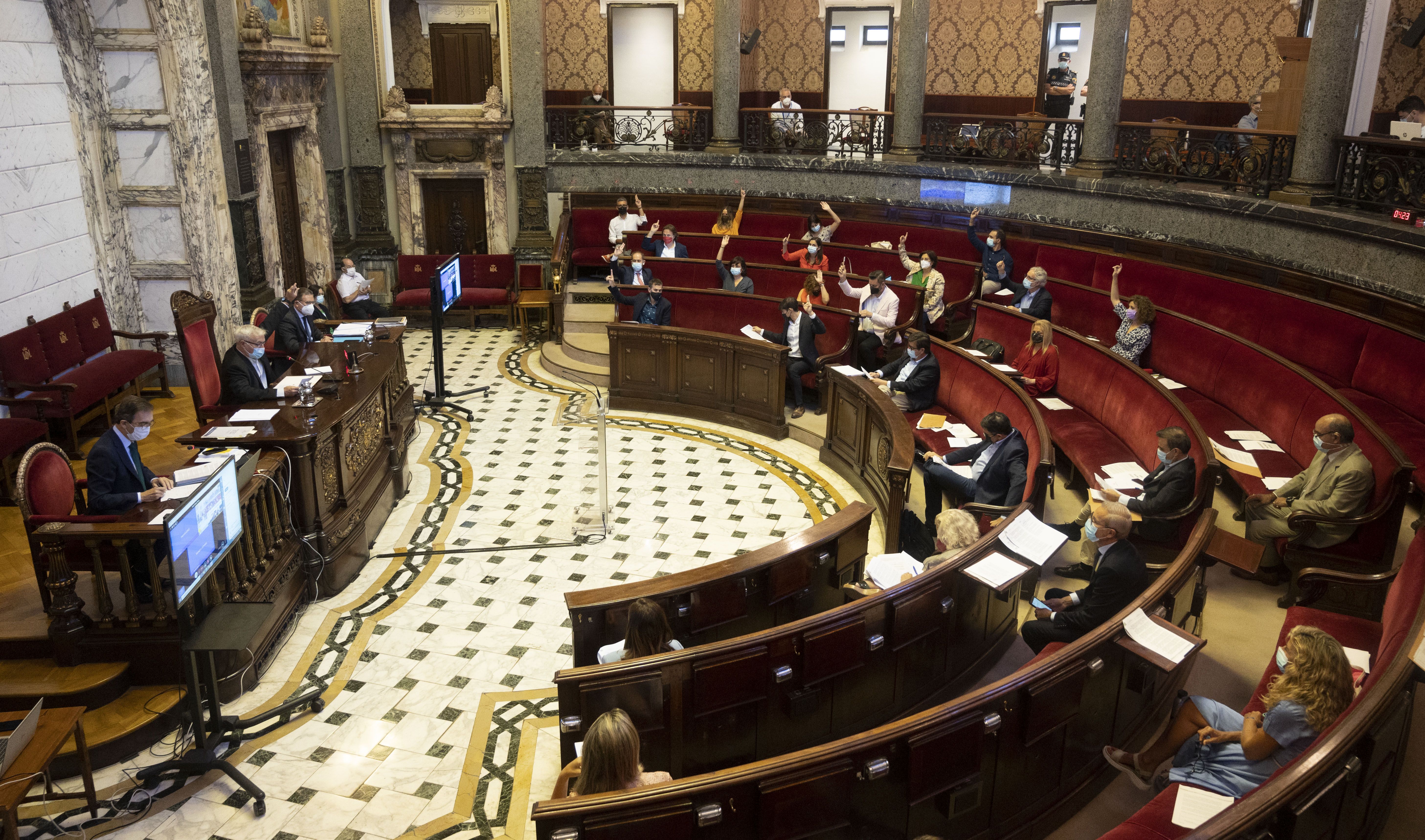 Pleno de septiembre en el Ayuntamiento de València