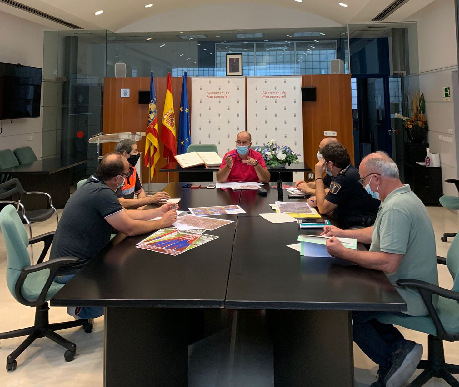 Reunión en Massamagrell para la celebración de la 10K