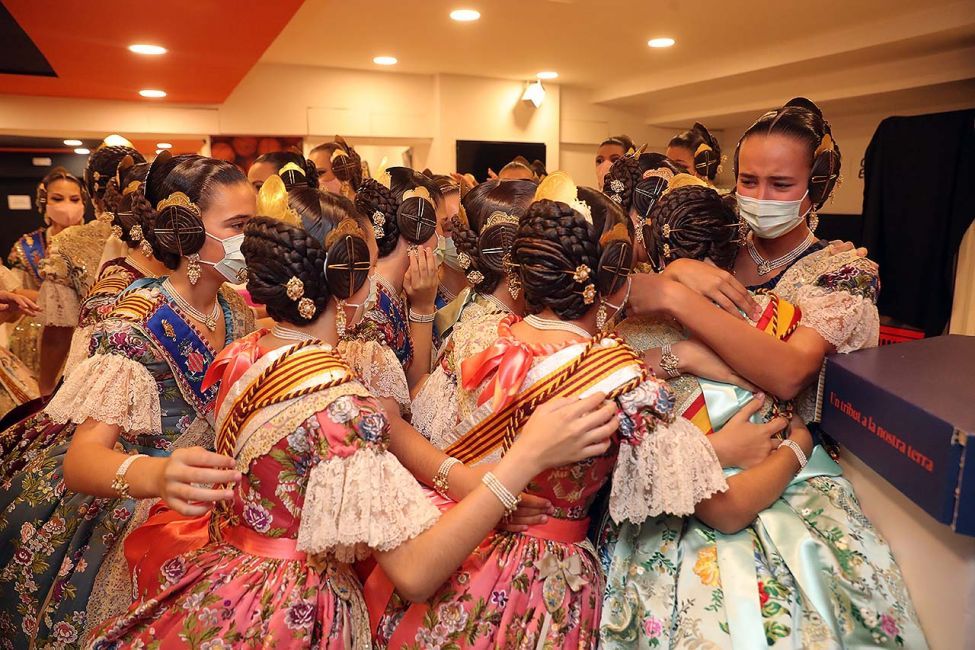 Corte infantil de las Fallas de 2021, en la elección de la Corte de 2022 (Armando Romero)