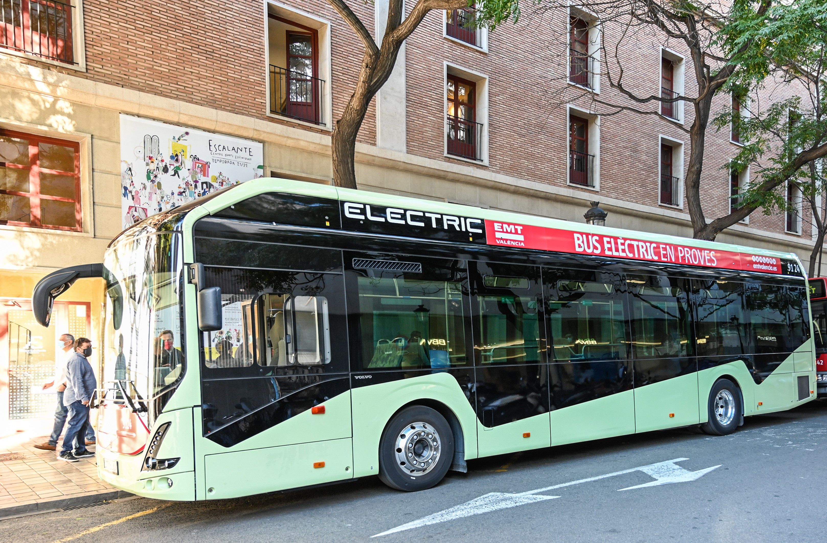 L'autobús elèctric, en proves