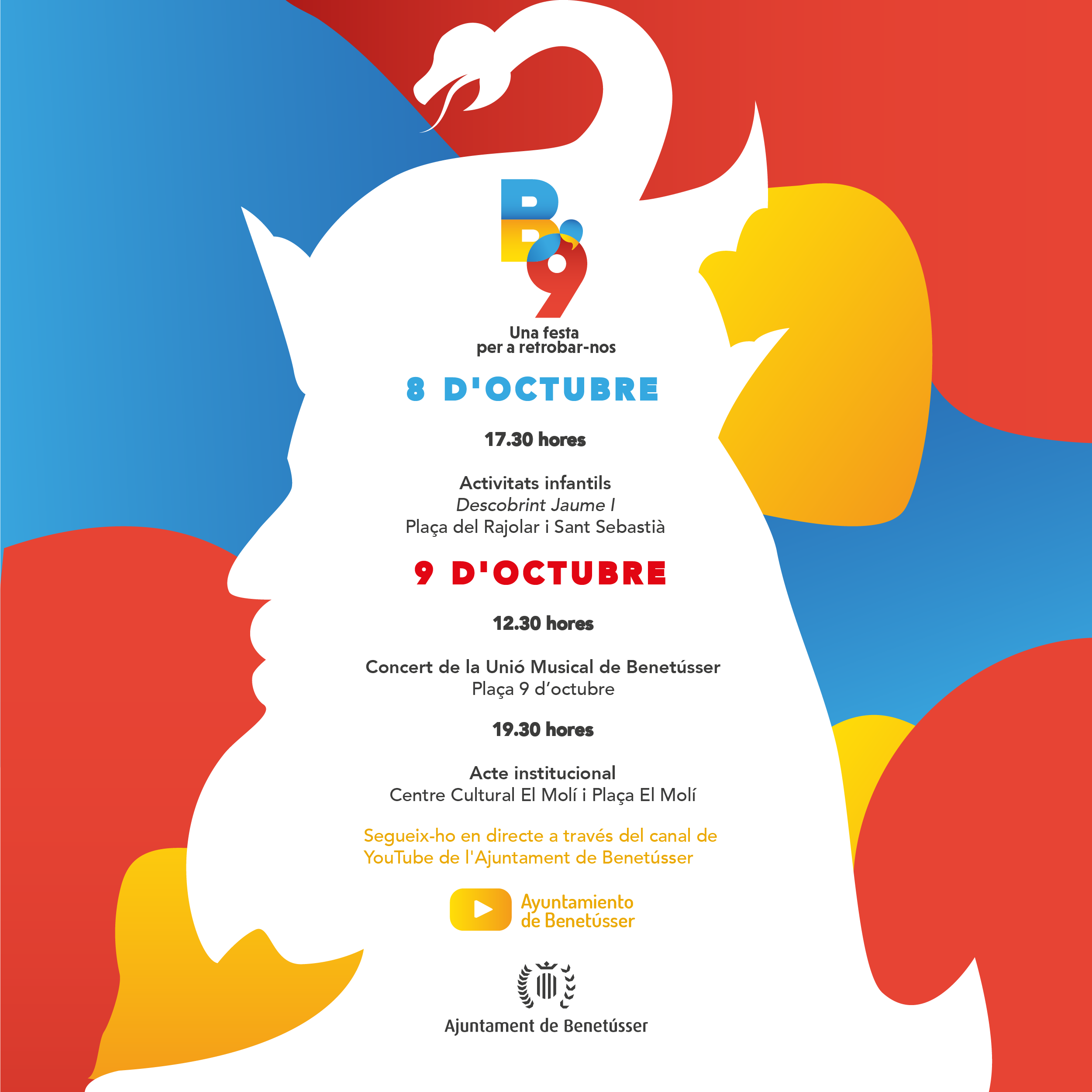 Cartel 9 d'Octubre de Benetússer