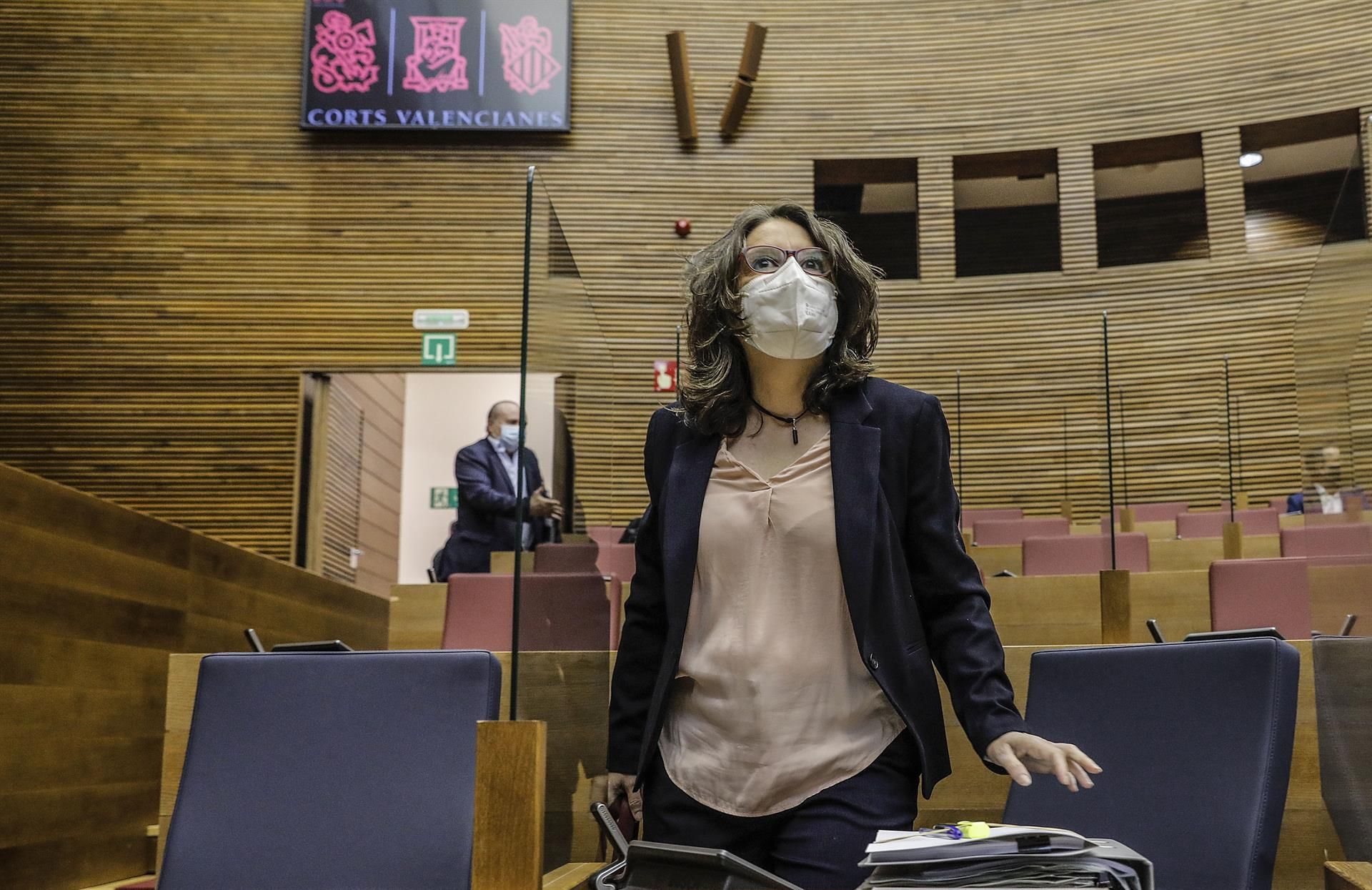 La vicepresidenta del Consell, Mónica Oltra