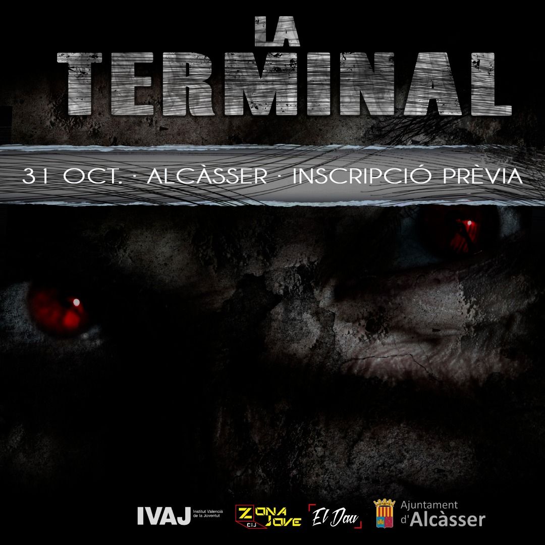 Cartel programación Halloween Alcàsser 2021