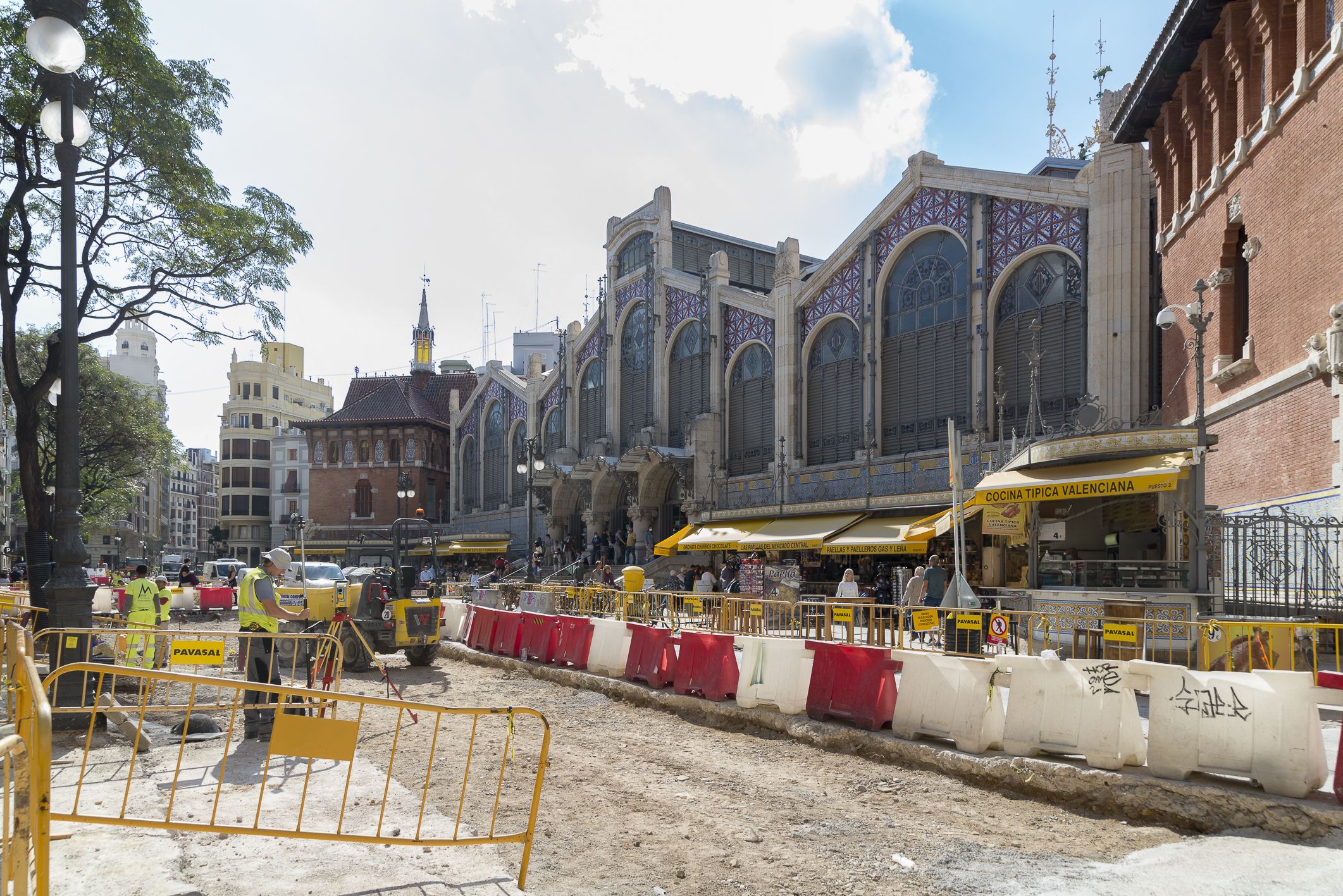 Obras Plaza de Brujas de València - Xisco Navarro València Extra