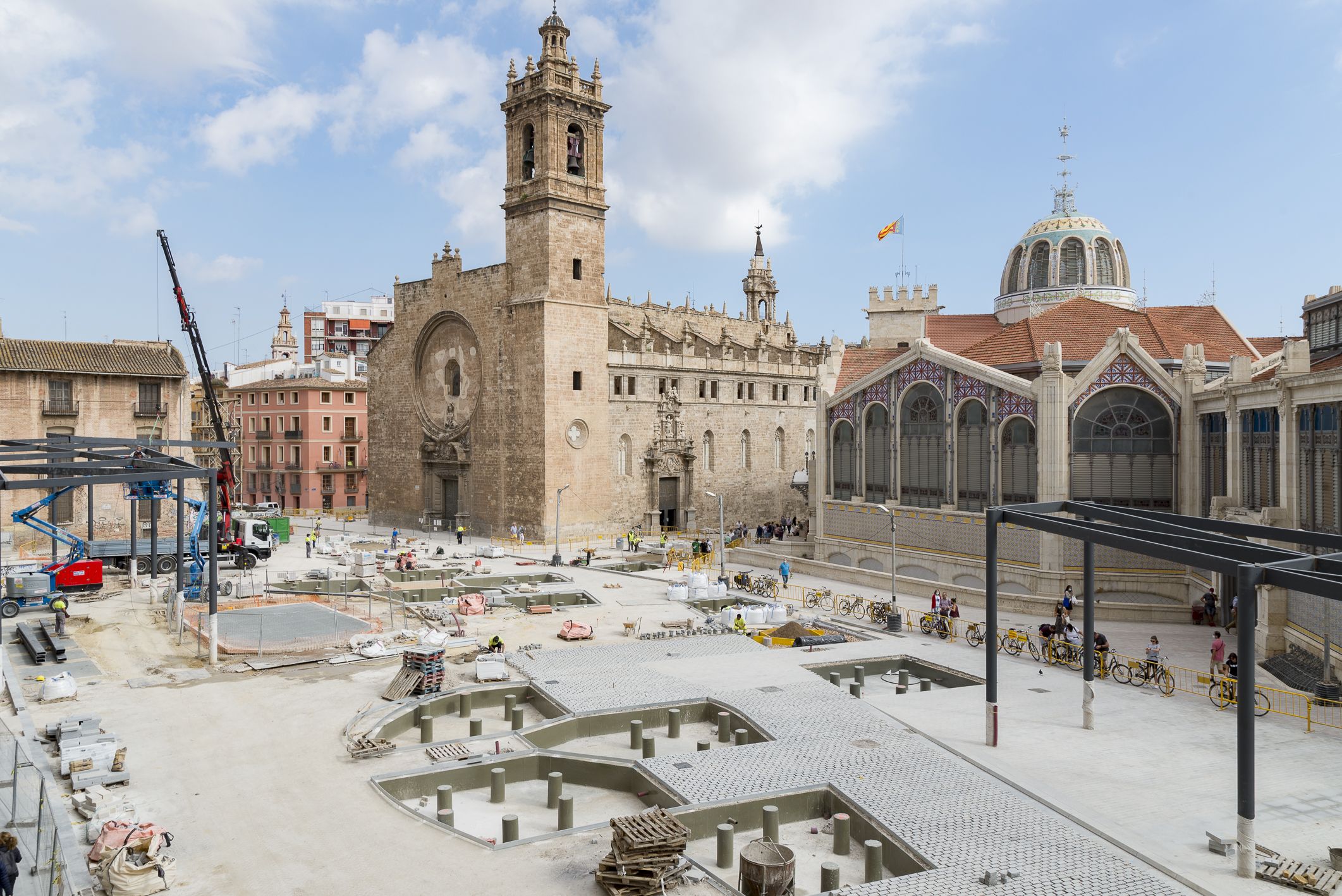 Obras Plaza de Brujas de València - Xisco Navarro València Extra