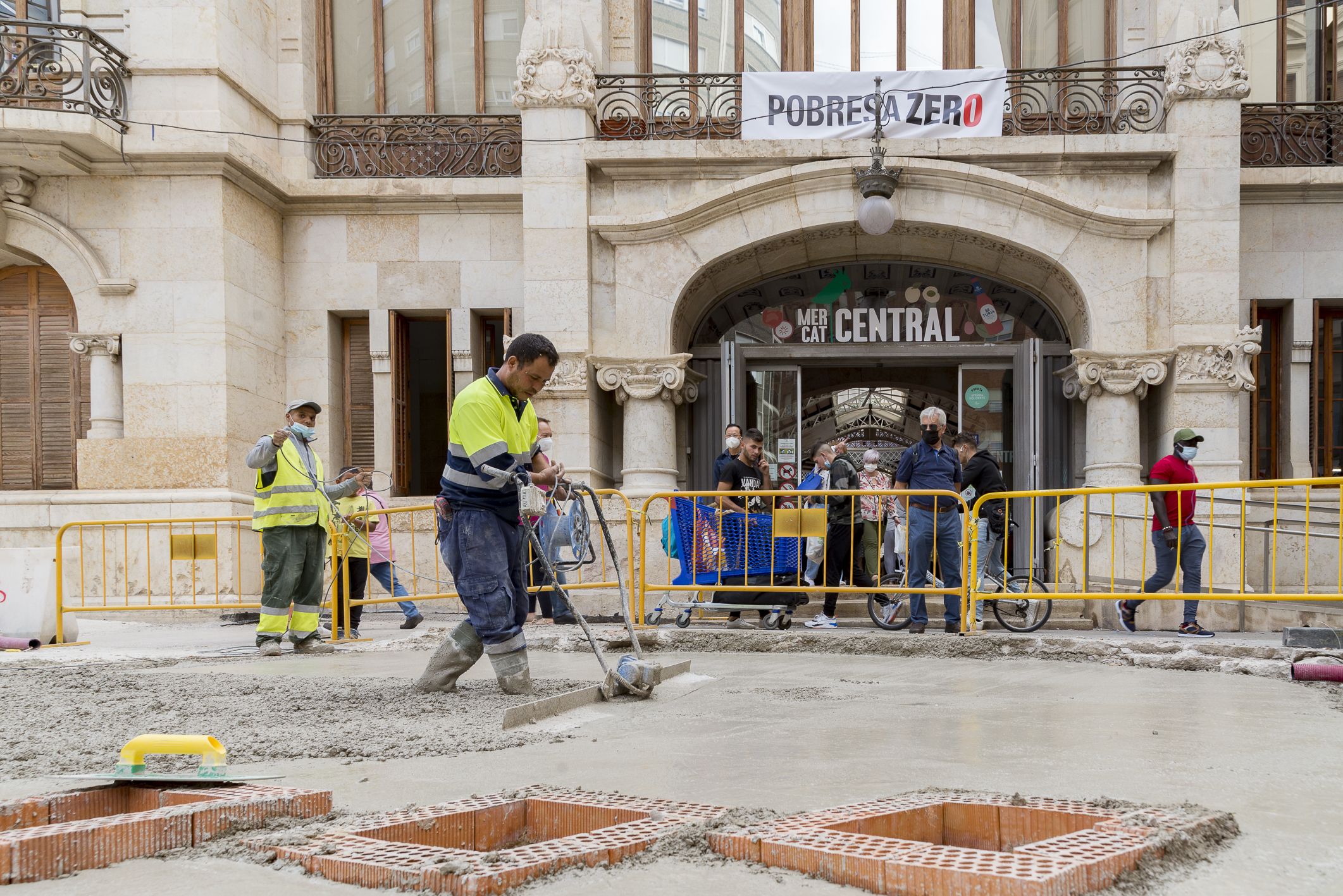Obras Plaza de Brujas de València - Xisco Navarro València Extra
