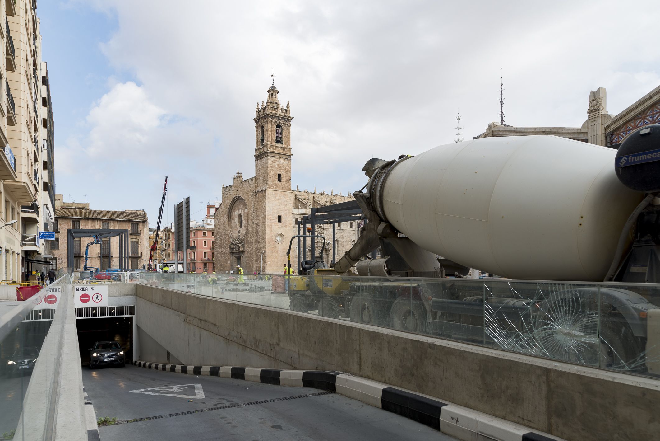 Obras Plaza de Brujas de València - Xisco Navarro València Extra
