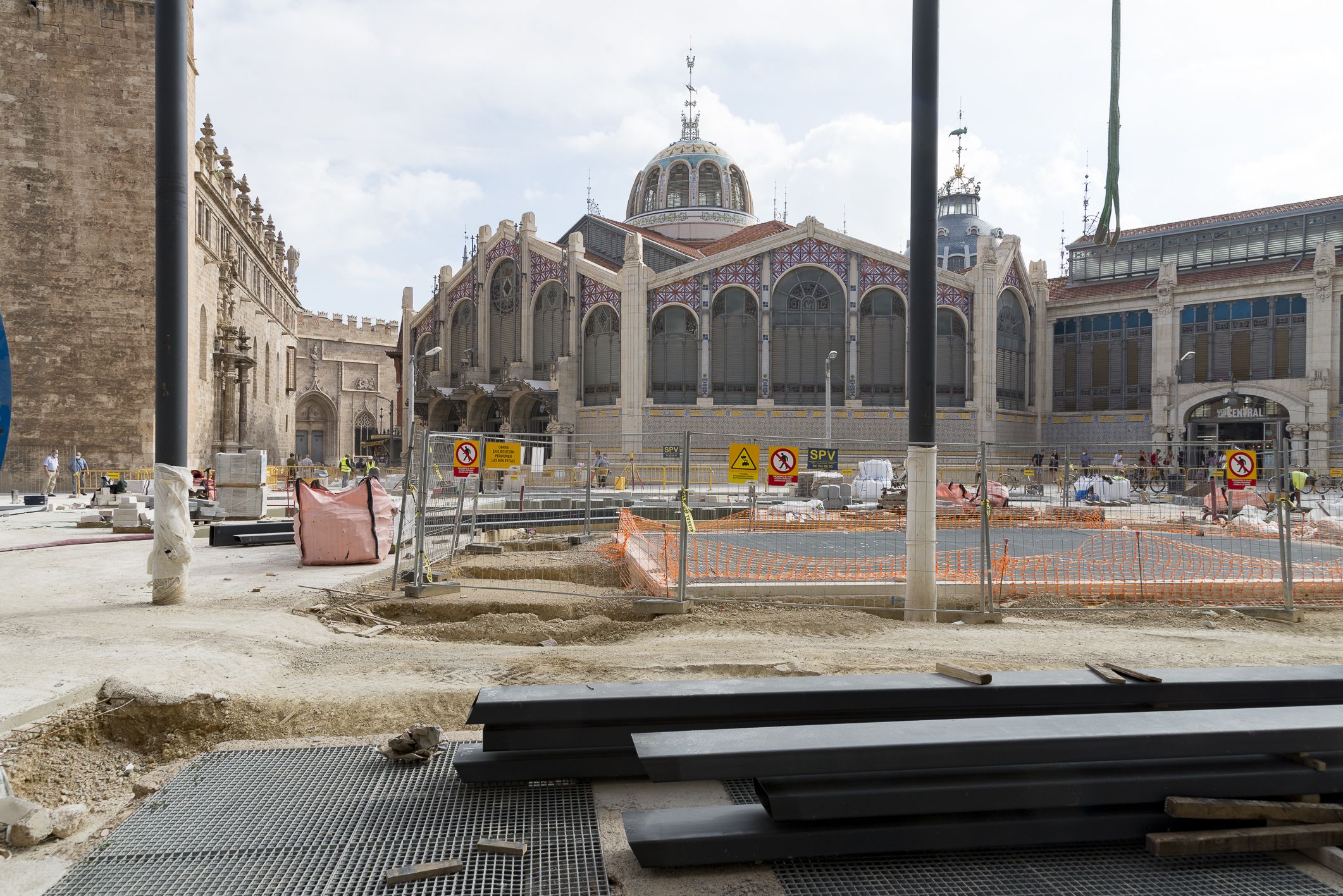 Obras Plaza de Brujas de València - Xisco Navarro València Extra