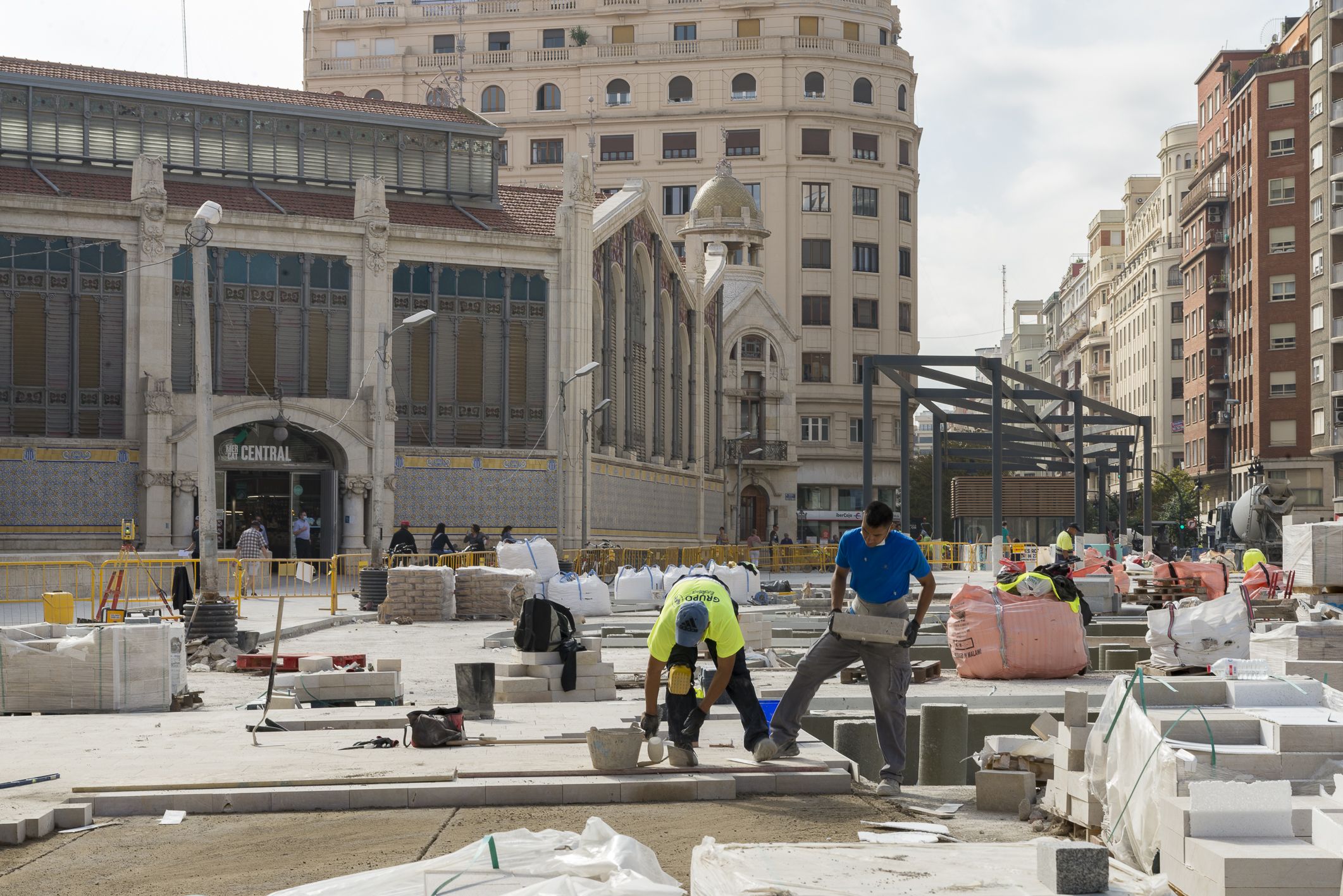 Obras Plaza de Brujas de València - Xisco Navarro València Extra