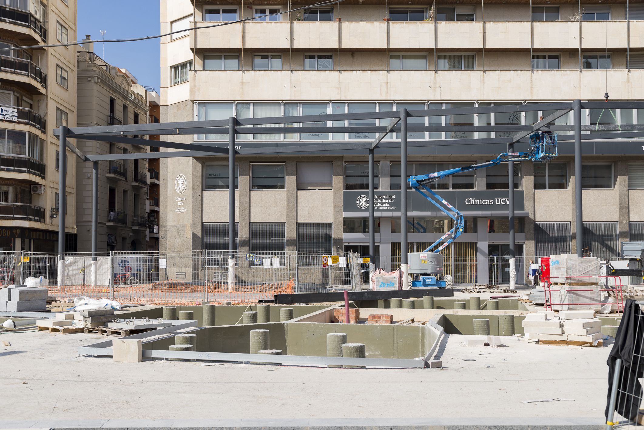 Obras Plaza de Brujas de València - Xisco Navarro València Extra
