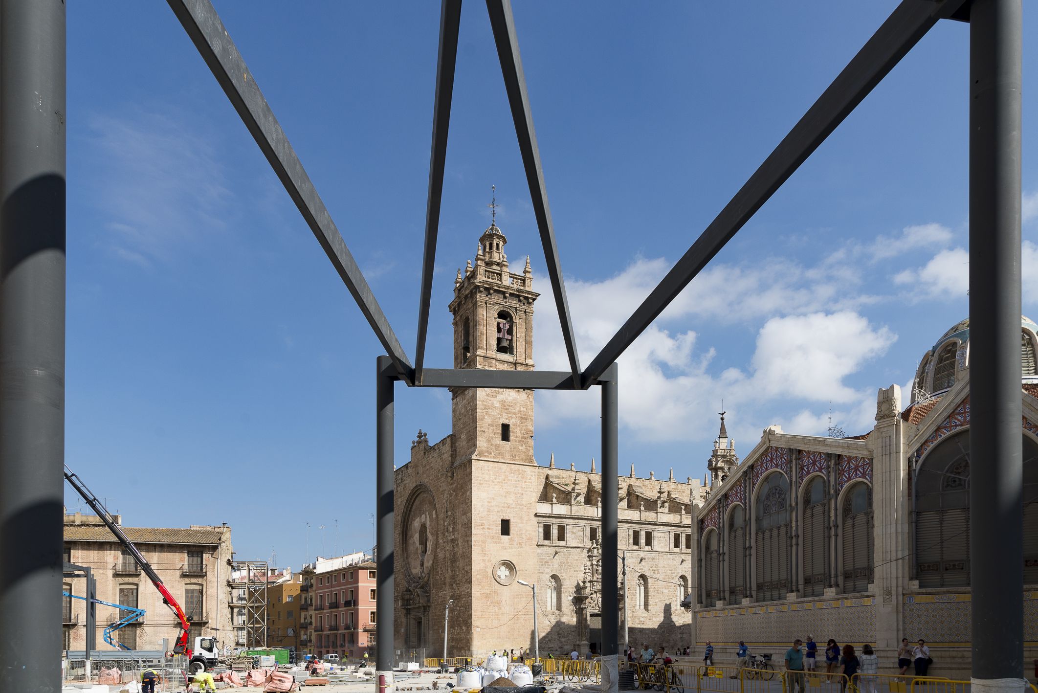 Obras Plaza de Brujas de València - Xisco Navarro València Extra