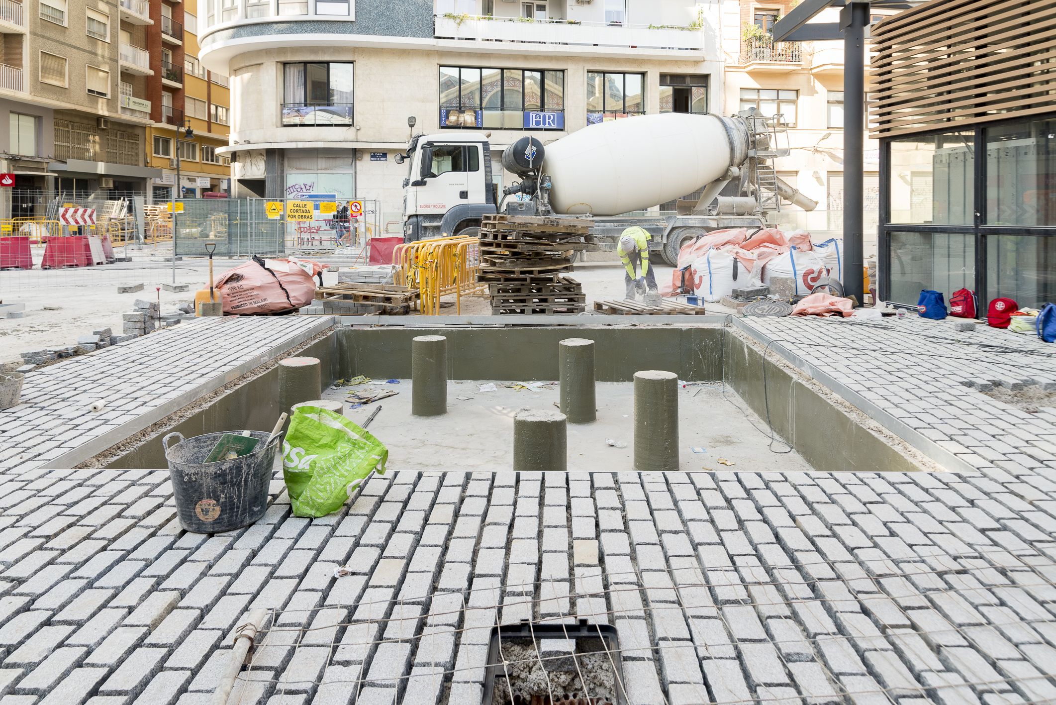 Obras Plaza de Brujas de València - Xisco Navarro València Extra