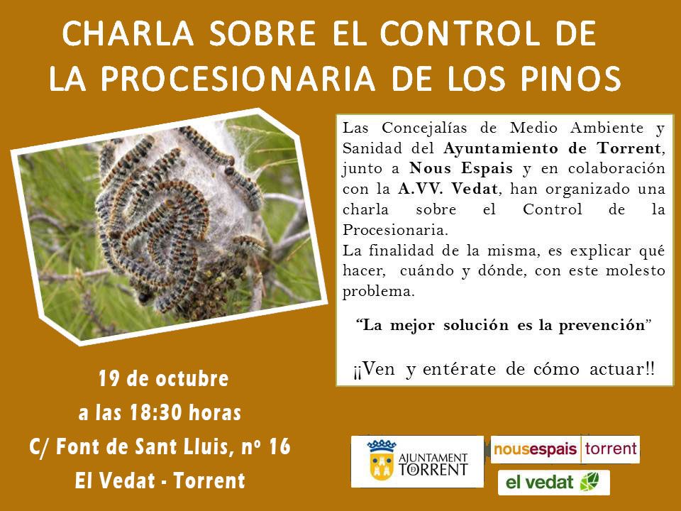 Xarrada sobre la processionària Xarrada sobre la processionària