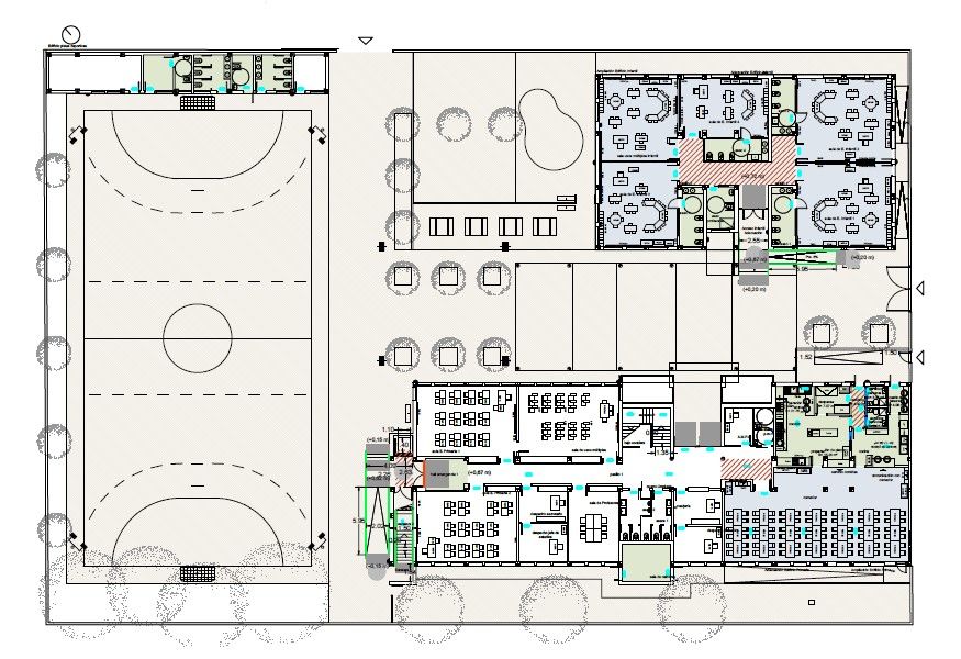 Planos de la ampliación del CEIP Carles Salvador 