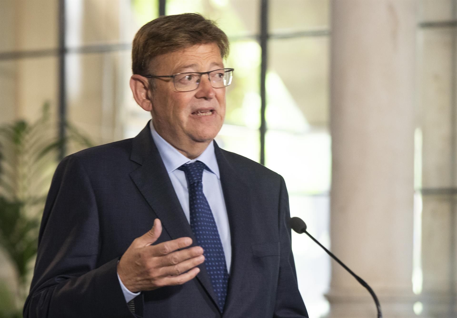 El presidente de la Generalitat Valenciana, Ximo Puig