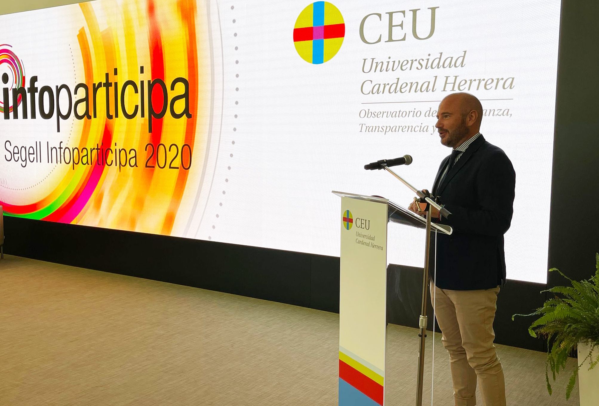 Toni Gaspar al Paraninf del CEU