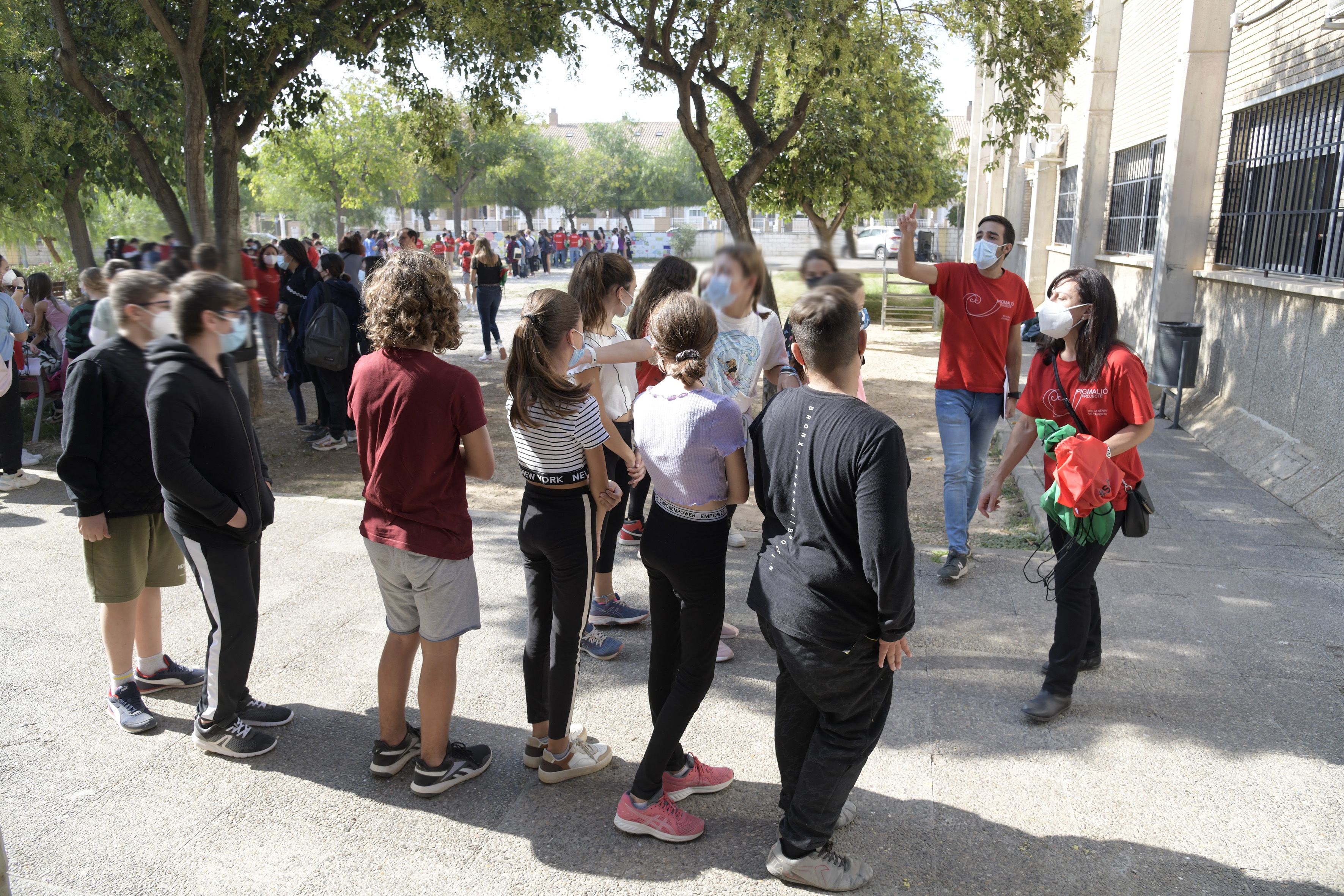  Alumnado del IES La Sénia de Paiporta