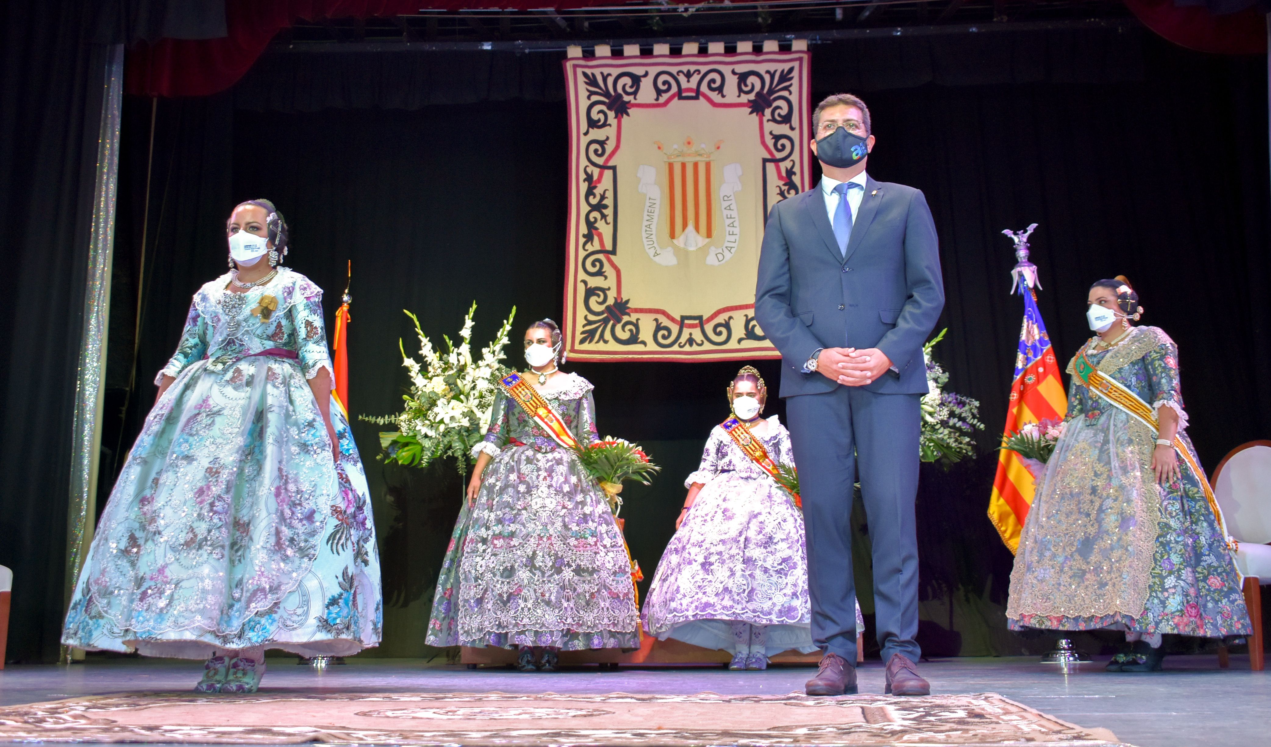 Exaltación de las falleras mayores de Alfafar 2022 