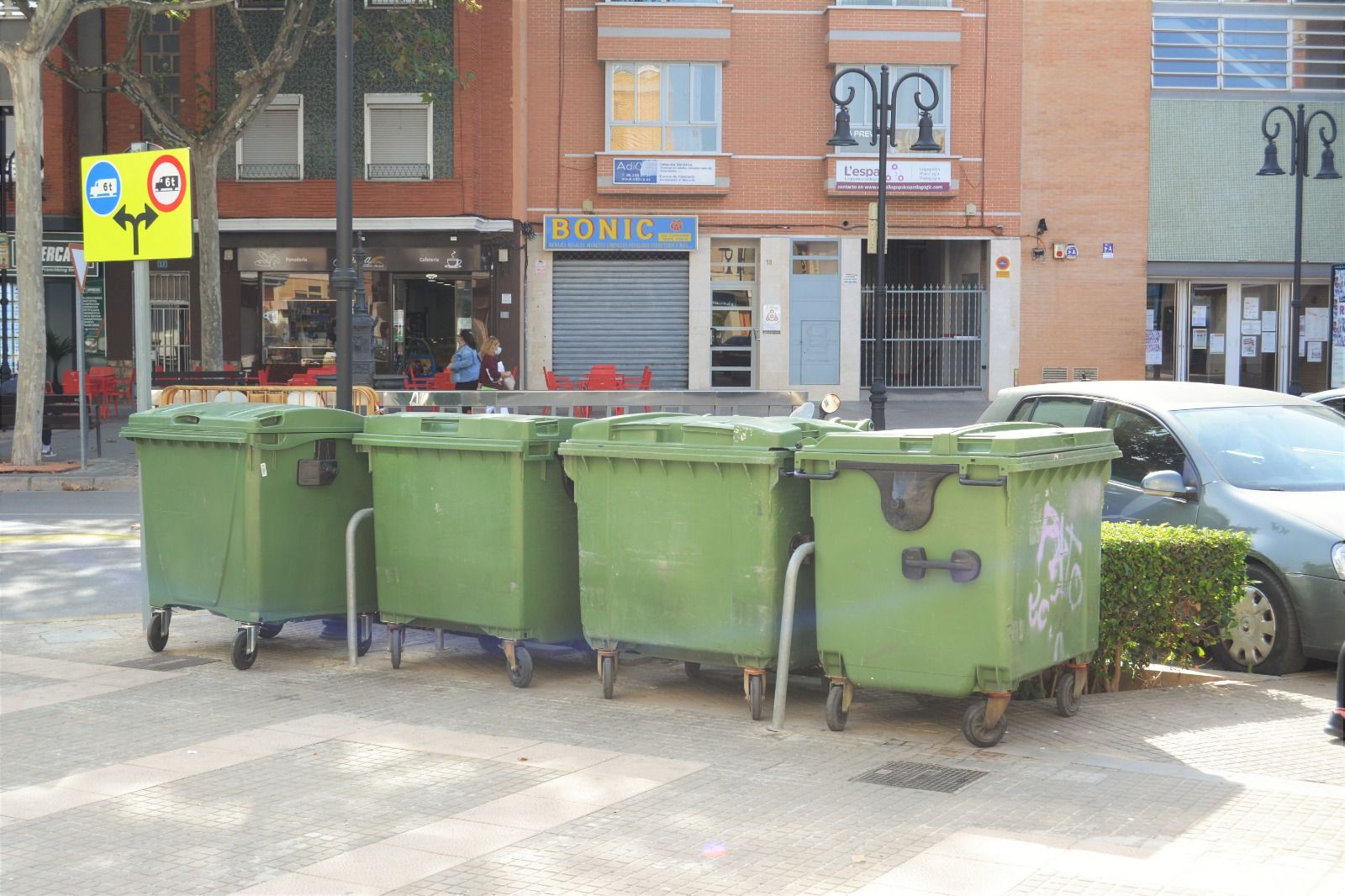 Contenedores antiguos de Aldaia