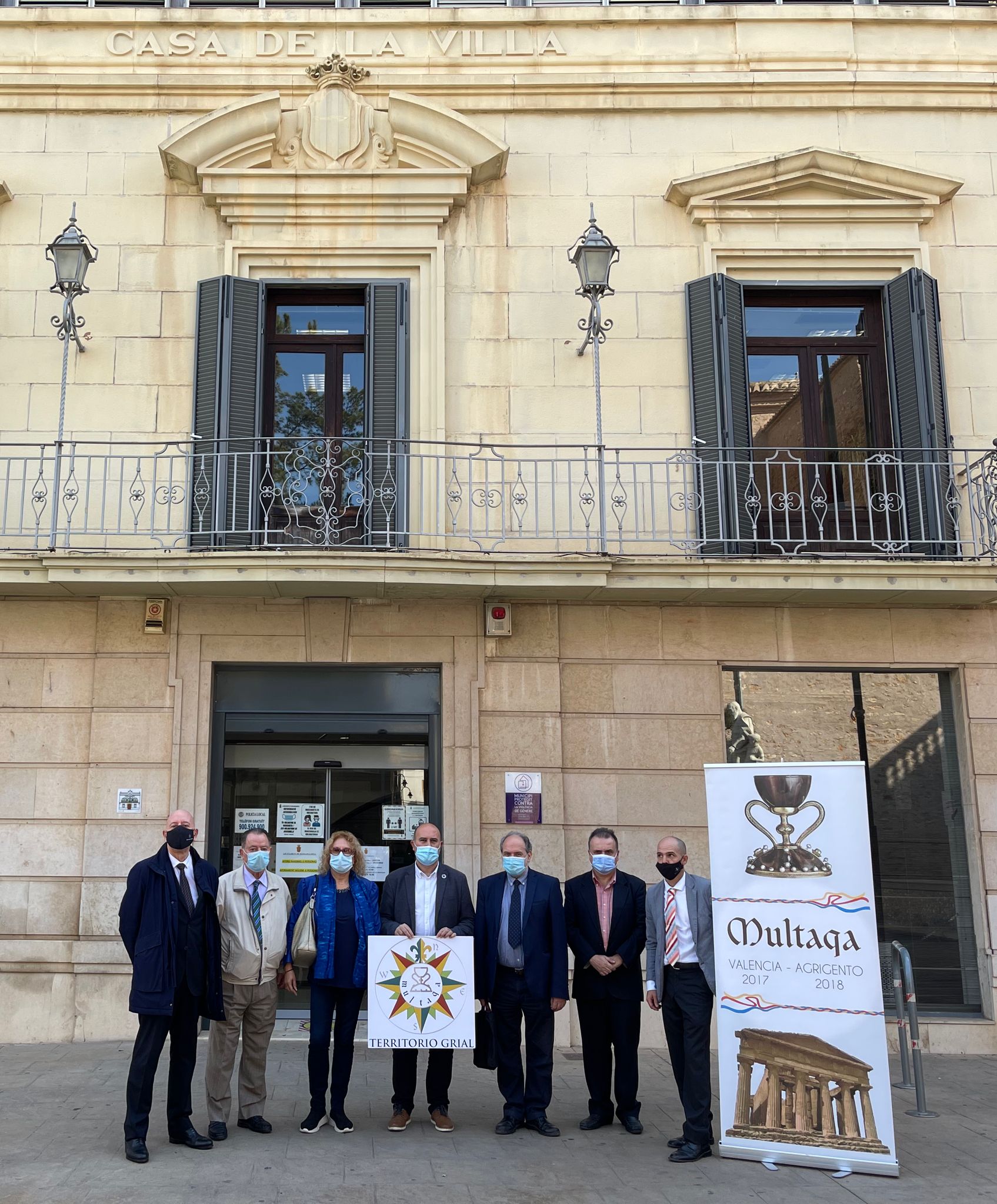 El Ayuntamiento de Massamagrell recibe la visita de miembros de UNESCO Centro Valencia Mediterráneo