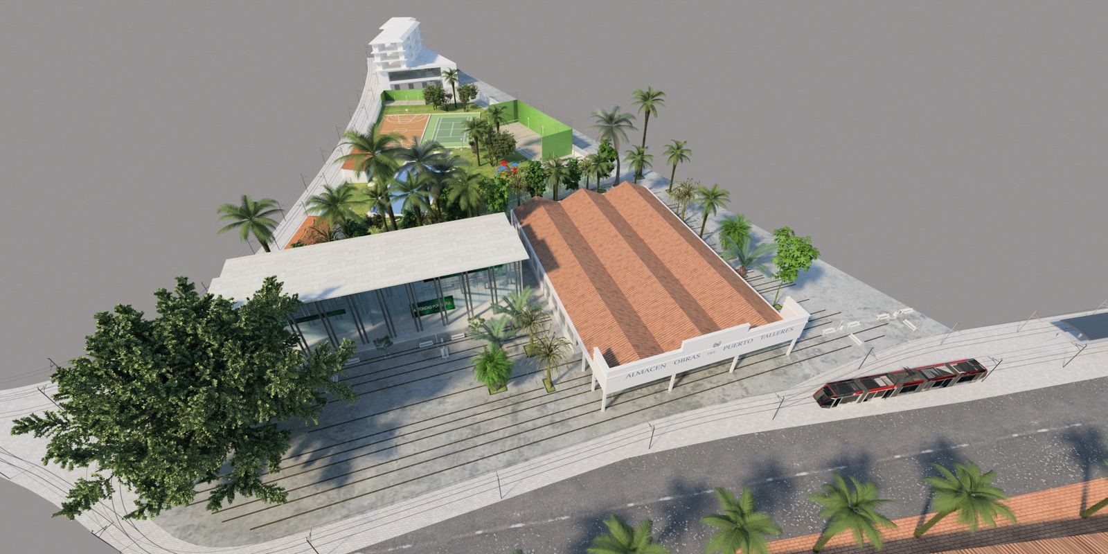 Plano del proyecto de urbanismo en el barrio marítimo del Cabanyal-Canyamelar